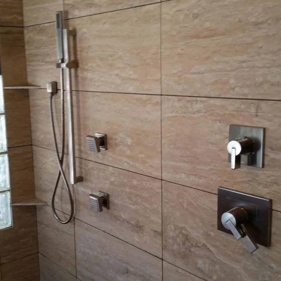 Shower fixture installation for Water Heater Replacement in Terre Haute